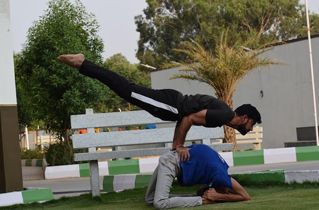 Ashish Yoga fitness Images